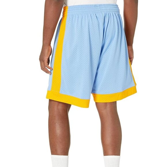 Mitchell & Ness NBA AUTHENTIC SHORTS LA LAKERS 2001 Small Columbia Blue - Picture 4 of 8